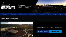 What Riverbend.org website looked like in 2023 (2 years ago)