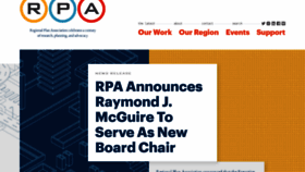 What Rpa.org website looked like in 2023 (1 year ago)