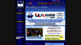 What Readingtokids.org website looked like in 2023 (1 year ago)