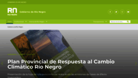 What Rionegro.gov.ar website looked like in 2023 (1 year ago)