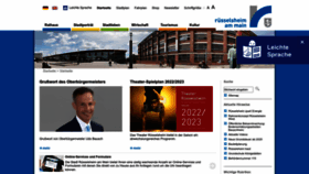 What Ruesselsheim.de website looked like in 2023 (1 year ago)