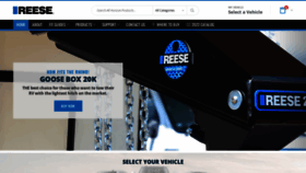 What Reeseprod.com website looked like in 2023 (2 years ago)