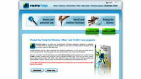 What Recover-keys.com website looked like in 2023 (1 year ago)