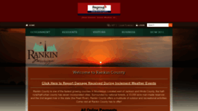 What Rankincounty.org website looked like in 2023 (1 year ago)