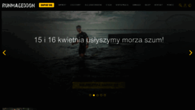 What Runmageddon.pl website looked like in 2023 (1 year ago)
