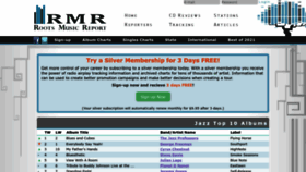 What Rootsmusicreport.com website looked like in 2023 (1 year ago)