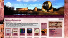 What Romneymarshhistory.com website looked like in 2023 (1 year ago)