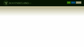 What Rootsireland.ie website looked like in 2023 (1 year ago)