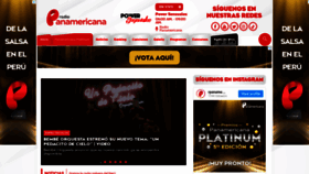 What Radiopanamericana.com website looked like in 2023 (1 year ago)