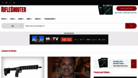 What Rifleshootermag.com website looked like in 2023 (1 year ago)