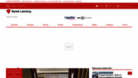 What Rynek-lotniczy.pl website looked like in 2023 (1 year ago)
