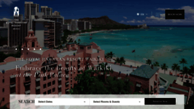 What Royal-hawaiian.com website looked like in 2023 (1 year ago)