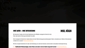 What Ruegen.de website looked like in 2023 (1 year ago)