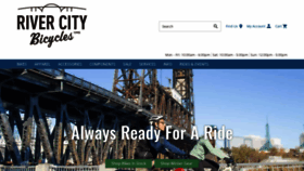 What Rivercitybicycles.com website looked like in 2023 (1 year ago)