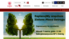 What Raciborz.pl website looked like in 2023 (1 year ago)