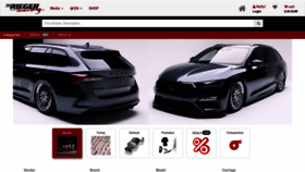 What Rieger-tuning.biz website looked like in 2023 (1 year ago)