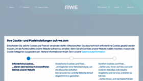 What Rwe.de website looked like in 2023 (1 year ago)