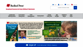 What Redleafpress.org website looked like in 2023 (2 years ago)