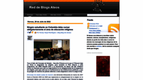 What Redatea.net website looked like in 2023 (2 years ago)
