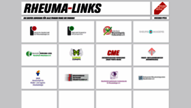 What Rheumanet.org website looked like in 2023 (1 year ago)