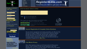 What R4l.com website looked like in 2023 (1 year ago)