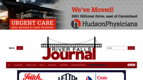 What Riverfallsjournal.com website looked like in 2023 (1 year ago)