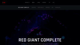 What Redgiantsoftware.com website looked like in 2023 (1 year ago)