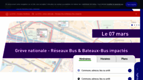 What Reseaumistral.com website looked like in 2023 (1 year ago)