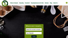 What Recycle-more.co.uk website looked like in 2023 (1 year ago)