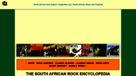 What Rock.co.za website looked like in 2023 (1 year ago)