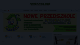 What Roztocze.net website looked like in 2023 (1 year ago)