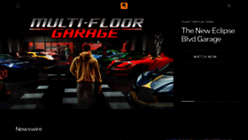 What Rockstar.com website looked like in 2023 (2 years ago)
