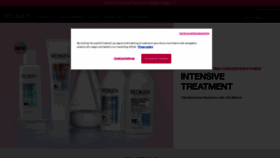 What Redken.eu website looked like in 2023 (1 year ago)