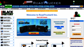 What Roadtrucker.com website looked like in 2023 (1 year ago)