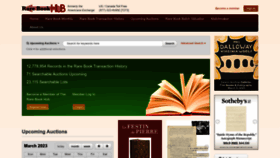 What Rarebookhub.com website looked like in 2023 (1 year ago)