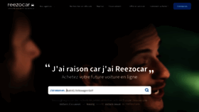 What Reezocar.com website looked like in 2023 (1 year ago)