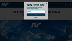 What Realflight.com website looked like in 2023 (1 year ago)