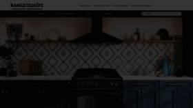 What Rangemaster.co.uk website looked like in 2023 (1 year ago)