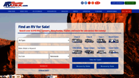 What Rvusa.com website looked like in 2023 (1 year ago)