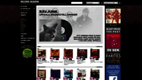 What Recordheaven.net website looked like in 2023 (1 year ago)