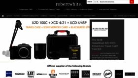 What Robertwhite.co.uk website looked like in 2023 (1 year ago)