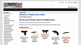 What Replicagunsdirect.com website looked like in 2023 (1 year ago)