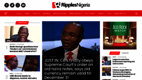 What Ripplesnigeria.com website looked like in 2023 (1 year ago)