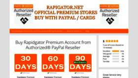 What Rapidgator.biz website looked like in 2023 (1 year ago)
