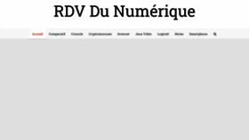 What Rdv-du-numerique.com website looked like in 2023 (1 year ago)