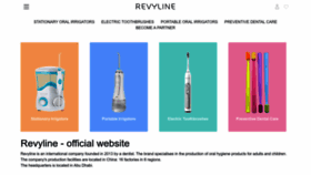What Revyline.ae website looked like in 2023 (1 year ago)
