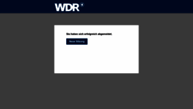 What Remote.wdr.de website looked like in 2023 (1 year ago)