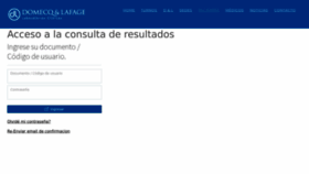 What Resultados.labdl.com.ar website looked like in 2023 (1 year ago)