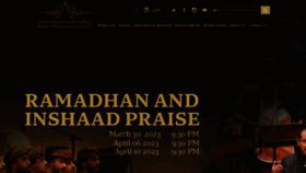 What Rohmuscat.org.om website looked like in 2023 (2 years ago)