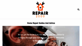 What Repair2000.com website looked like in 2023 (1 year ago)